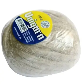 Пакля, льон сантехнічний Unigarn 100g UNIPAK (моток)