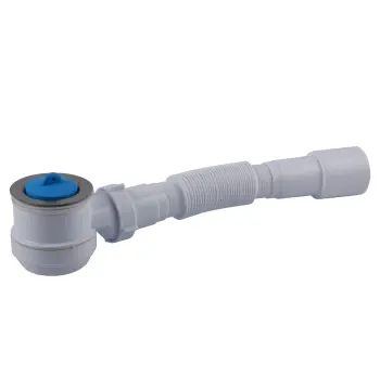 Сифон OPTIMUM низький пляшковий для душ.піддону з випуск 1 1/2″ та гофротрубою 40*40/50 OPTI 09033