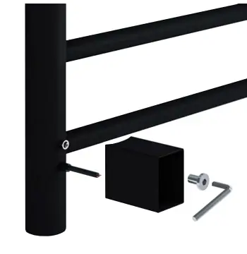 UNIO KM 06 BLK Комплект прихованого монтажу. Чорний