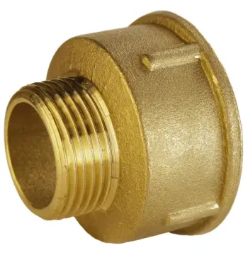 Перехідник редукційний 2″х1 1/2″ВЗ латунний 622-1Б