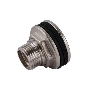 Врізання в бак 1/2″З нікельоване посилене NO303R OPTIMUM