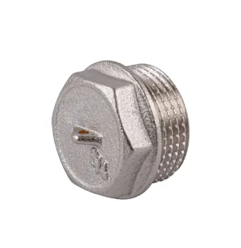 Заглушка 3/4″З нікельована під пломбу NC402P OPTIMUM