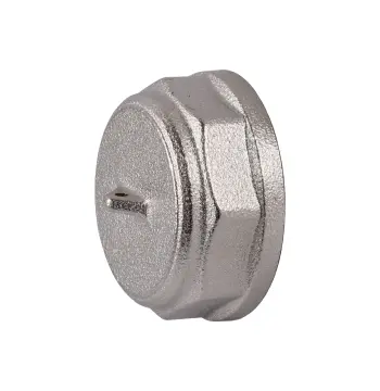 Заглушка 1″В нікельована під пломбу NC501P OPTIMUM