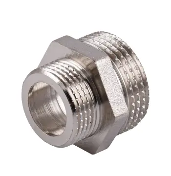 Ніпель редукційний 1″х3/4″ЗЗ нікельований під прокладку NN542G OPTIMUM