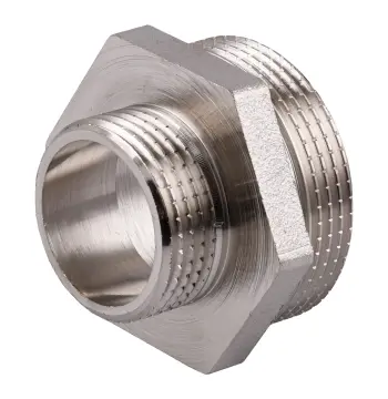 Ніпель редукційний 1 1/2″х1″ЗЗ нікельований NN752S OPTIMUM