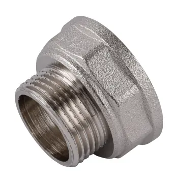 Перехідник редукційний 1 1/4″х1″ВЗ нікельований восьмигранний NK653O OPTIMUM