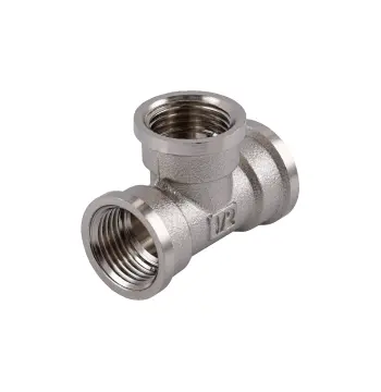 Трійник 1/2″ВВВ нікельований NT331S OPTIMUM