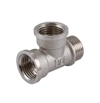 Трійник 1/2″ВВЗ нікельований NT334S OPTIMUM