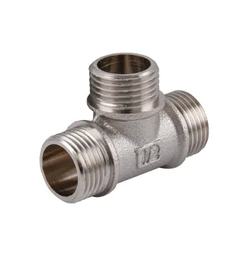 Трійник 1/2″ЗЗЗ нікельований NT332S OPTIMUM