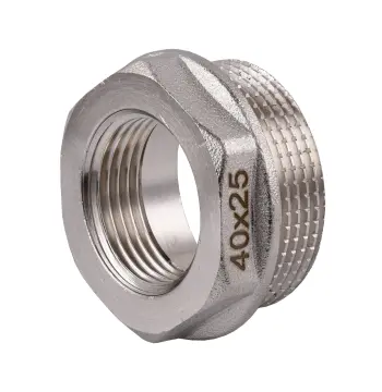 Футорка 1 1/2″х1″ЗВ нікельована NF753S OPTIMUM
