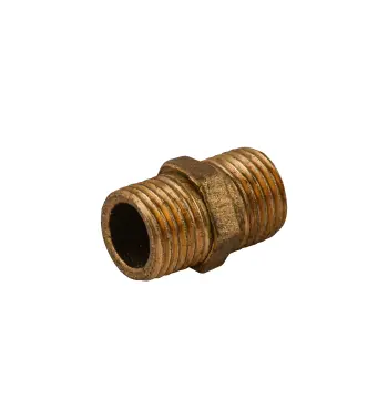 Ніпель 1/4″ЗЗ латунний LN112S OPTIMUM