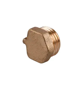 Заглушка 1/2″З латунна під пломбу LC302P OPTIMUM
