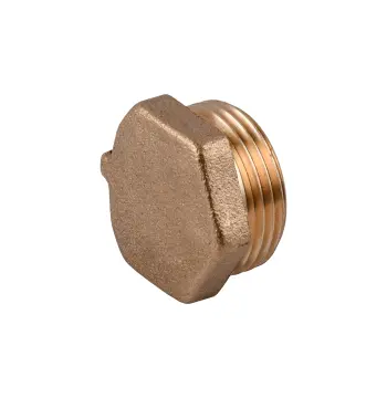 Заглушка 3/4″З латунна під пломбу LC402P OPTIMUM