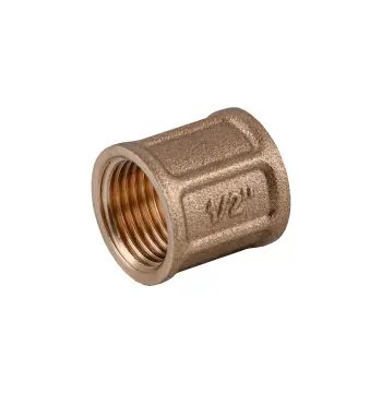 Муфта 1/2″ВВ латунна LM331S OPTIMUM
