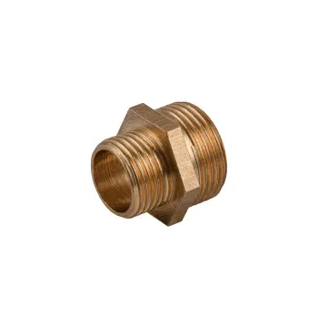 Ніпель редукційний 3/4″х1/2″ЗЗ латунний LN432S OPTIMUM