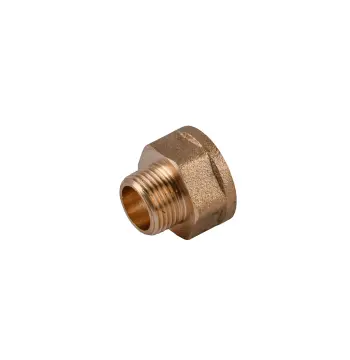 Перехідник редукційний 1/2″х3/8″ВЗ латунний LI323S OPTIMUM