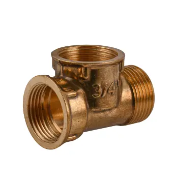 Трійник 3/4″ВВЗ латунний LT444S OPTIMUM