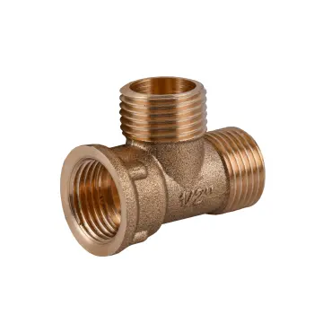 Трійник 1/2″ВЗЗ латунний LT335S OPTIMUM