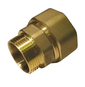 З'єднання зажимне пряме для труби Ø34мм 1″З латунне LS552S OPTIMUM