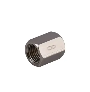 Муфта 1/4″ВВ нікельована восьмигранна NM111O OPTIMUM