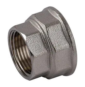 Муфта редукційна 1 1/2″х1″ВВ нікельована восьмигранна NM751O OPTIMUM