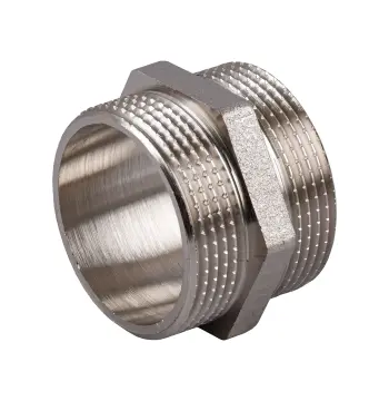Ніпель 1 1/2″ЗЗ нікельований NN772S OPTIMUM