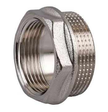 Футорка 1 1/2″х1 1/4″ЗВ нікельована NF763S OPTIMUM