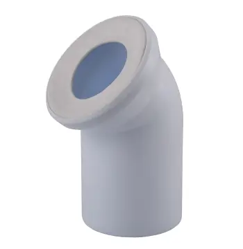 Коліно OPTIMUM для унітазу 45 ° D110 пластик OPTI 31410/227