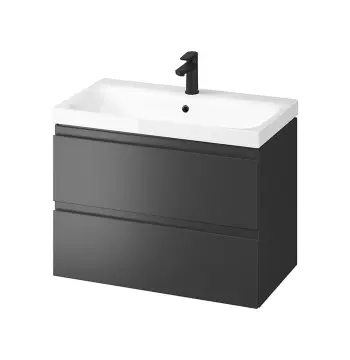 CET B894 MODUO шафка з умивальником MODUO 80 антрацит