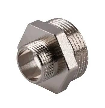 Ніпель редукційний 1 1/4″х 3/4″ЗЗ нікельований NN642S OPTIMUM