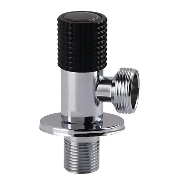 Кран для підключення сантехприладів CHAMPION VAL-13-1/2x1/2 CHROME із нерж. сталі (колір хром) (CH6569)