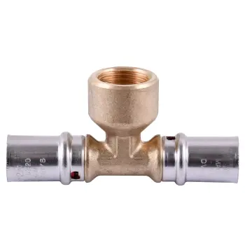Трійник із внутрішньою різьбою прес APE ITALY AP 132 16х1/2″х16