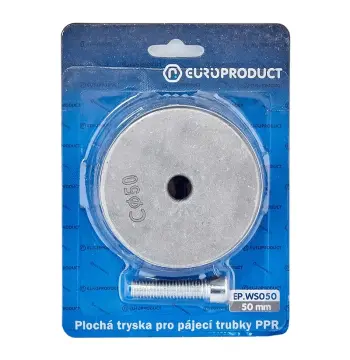 Насадка плоска для паяльника Europroduct EP.WS050 PPR труб 50mm (EP6102)