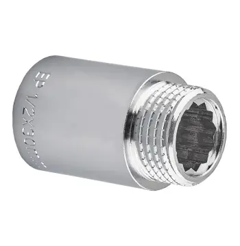 Подовжувач Europroduct EP.E030.Chr - 1/2"MF-30мм хром (EP6125)