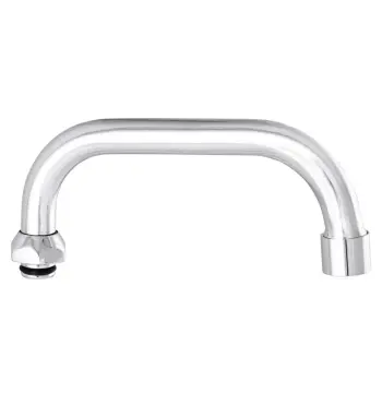 Вилив для змішувача Haiba M7120 з нержавіючої сталі, хромований, довжиною 200 мм (GU0037)