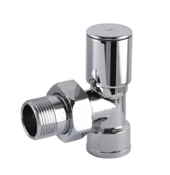 Кран вентильный угловой с американкой SOLOMON 1/2″ CHROM 1845