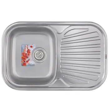Мийка кухонна HAIBA 74x48 (satin) (HB0561)