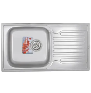 Мийка кухонна HAIBA 78x50 (satin) (HB0647)