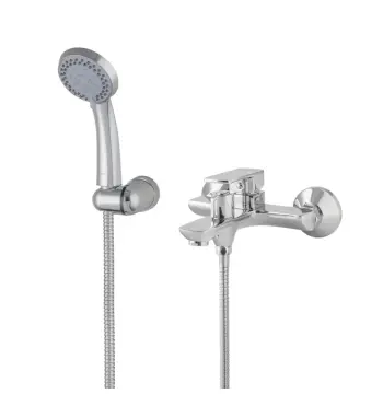 Смеситель для ванны Haiba Oscar 009 Euro латунный с коротким литым изливом (HB0936)