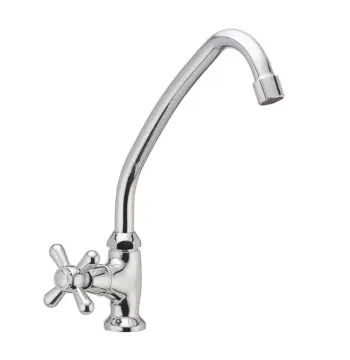 Монокран HB0946 Haiba Dominox Mono латунний хромований поворотний, без підведення (HB0946)