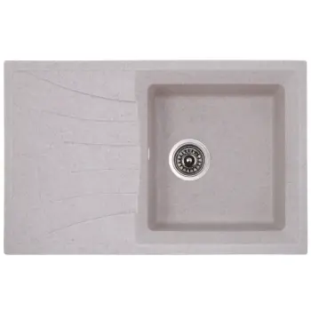 Мийка кухонна HAIBA HB8104-G322 BEIGE 780x500x200 (HB0990)
