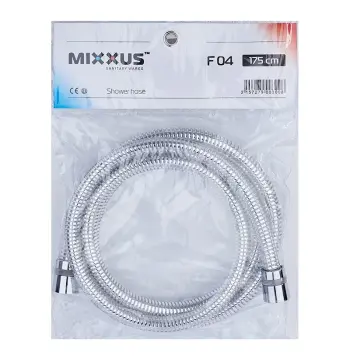 Шланг для душу MIXXUS LUMIF04 LUMI.F04 з нержавіючої сталі хромований 175 см (HO0030)