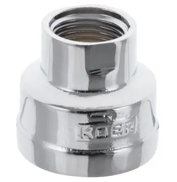 Муфта редукційна 1/2"х1" (хром) Koer KF.C0610.chr (KF0119)