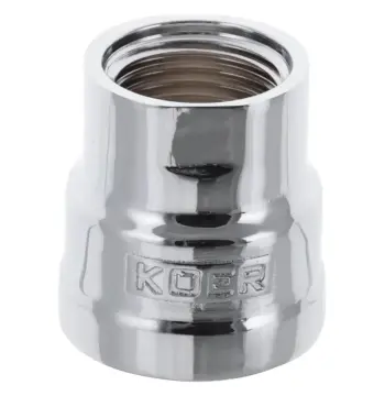 Муфта редукційна 1/2"х3 /4" (хром) Koer KF.C0608.chr (KF0122)