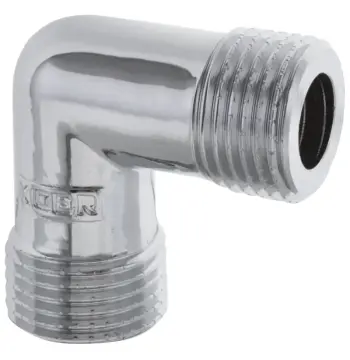 Кут 1/2'' НН (хром) Koer KF.L06M.CHR (KF0130)