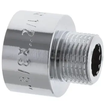 Перехідник (конектор) 3/8 "х1 / 2" (хром) Koer KF.A0406.CHR (KF0137)
