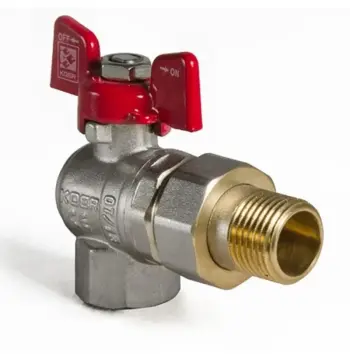 Кран з американкою 1/2" (Koer KR.228) кутовий (KR0016)