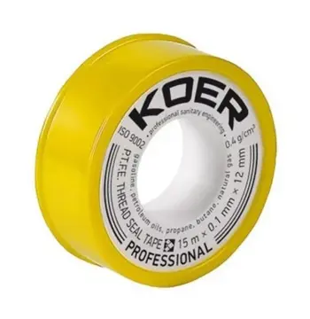 ФУМ стрічка для газу KOER ST-02 15M * 0.1mm * 12mm (KR0120)