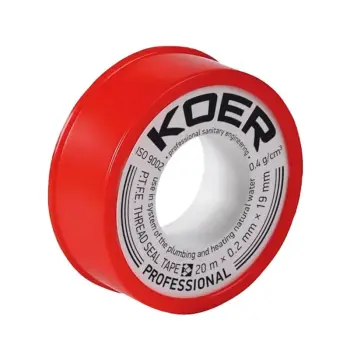 ФУМ стрічка для води Koer STP-01 PRO 20M * 0.2mm * 19mm (KR0121)