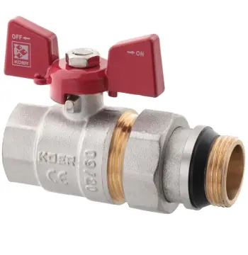 Кран з американкою 3/4" "антіпротечка" (Koer KR.227-Gi) (KR0191)